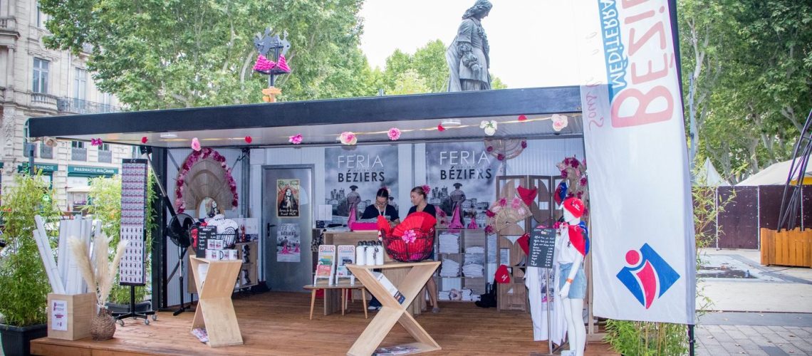 Féria de Béziers avec l’office de Tourisme